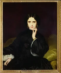Portret van Jeanne de Tourbay (1837-1908), 1862